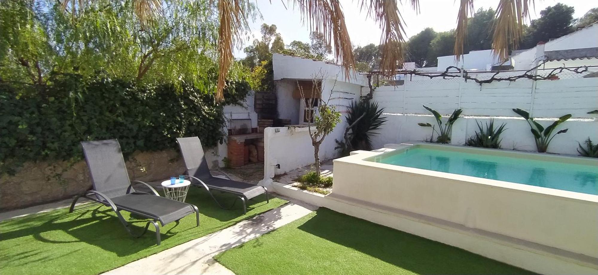 Casa, Piscina, Jacuzzi, Garaje, Barbacoa. Villa Chiclana de la Frontera Exterior foto